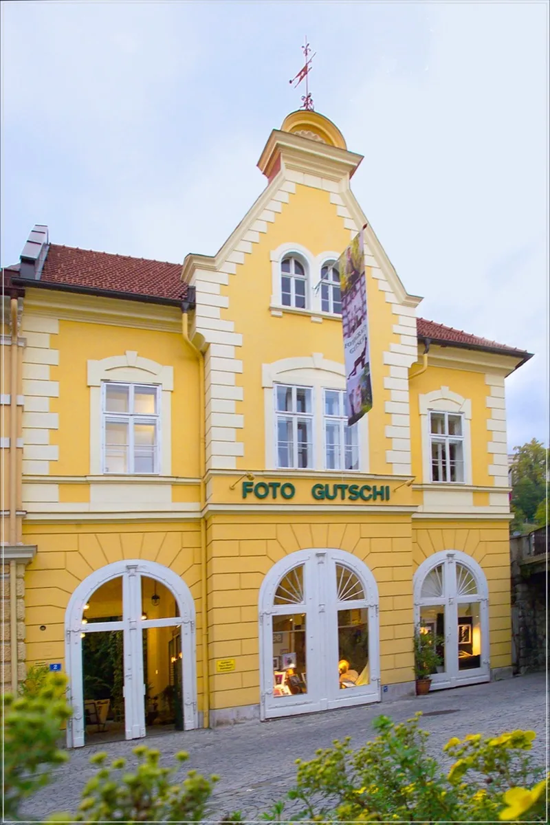 Das Fotostudio Gutschi am Getreidemarkt in Wolfsberg, Außenansicht